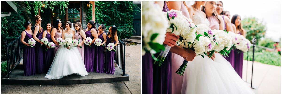 bridal party and details | Hidden Meadows Wedding Snohomish Washington