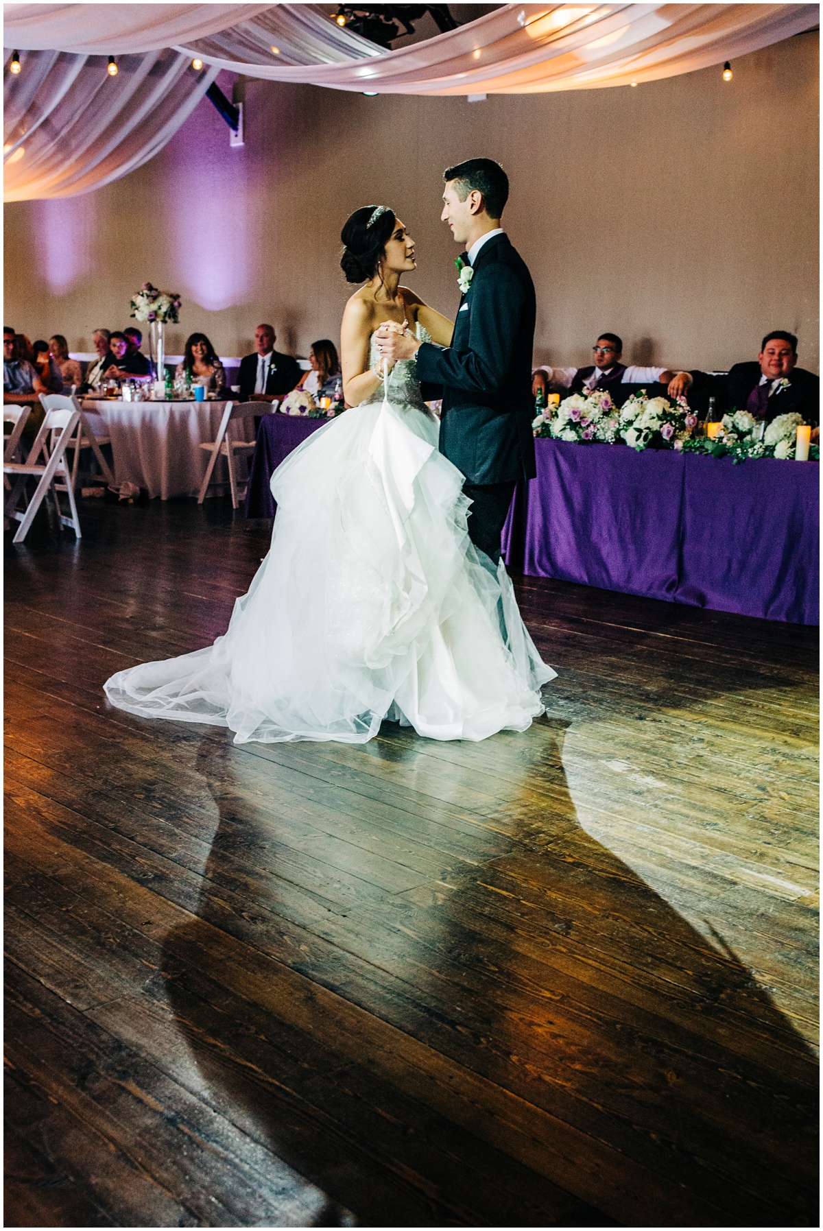 first dance of the bride and groom | Hidden Meadows Wedding Snohomish Washington